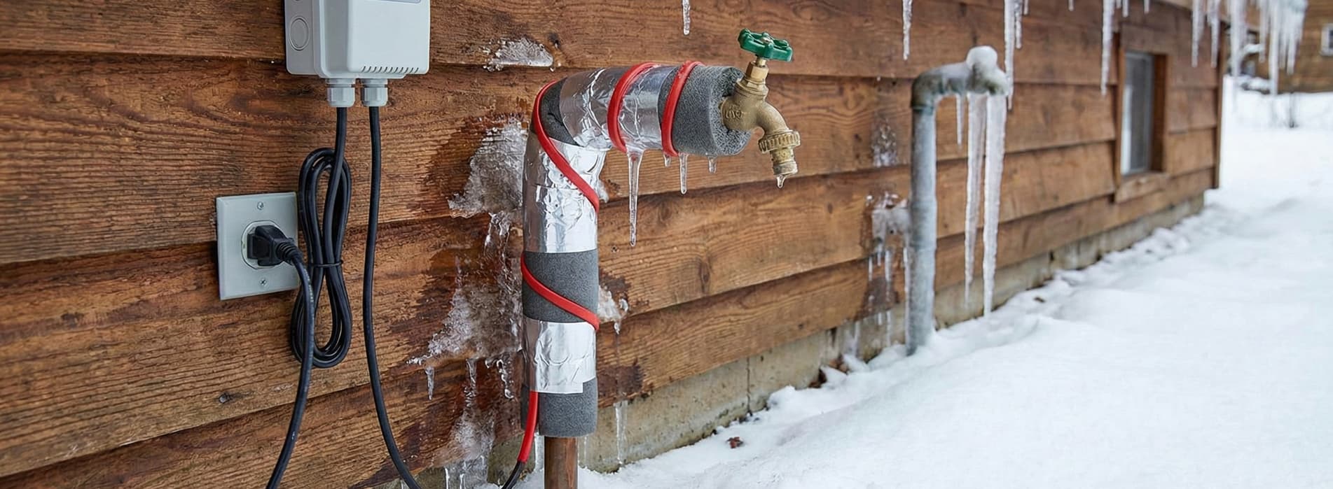 Boru Antifriz Isıtma Kablosu