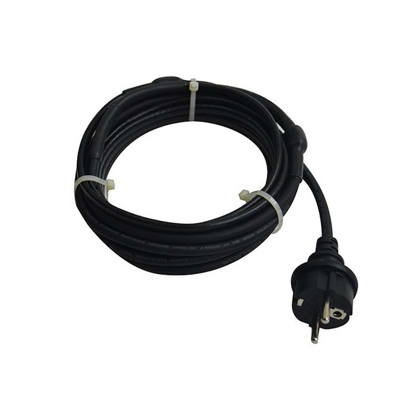 UV ışınlarına karşı koruyucu, sabit güç tüketimli 120V/230V kablo ile çatı ve oluk buz çözme cihazı